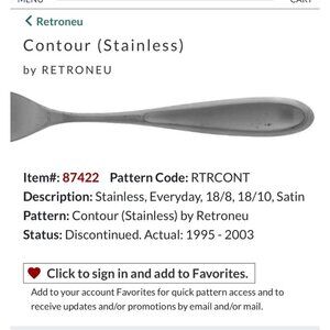 Retroneu Contour Stainless Steel Satin Finish set of 4 Dinner Forks